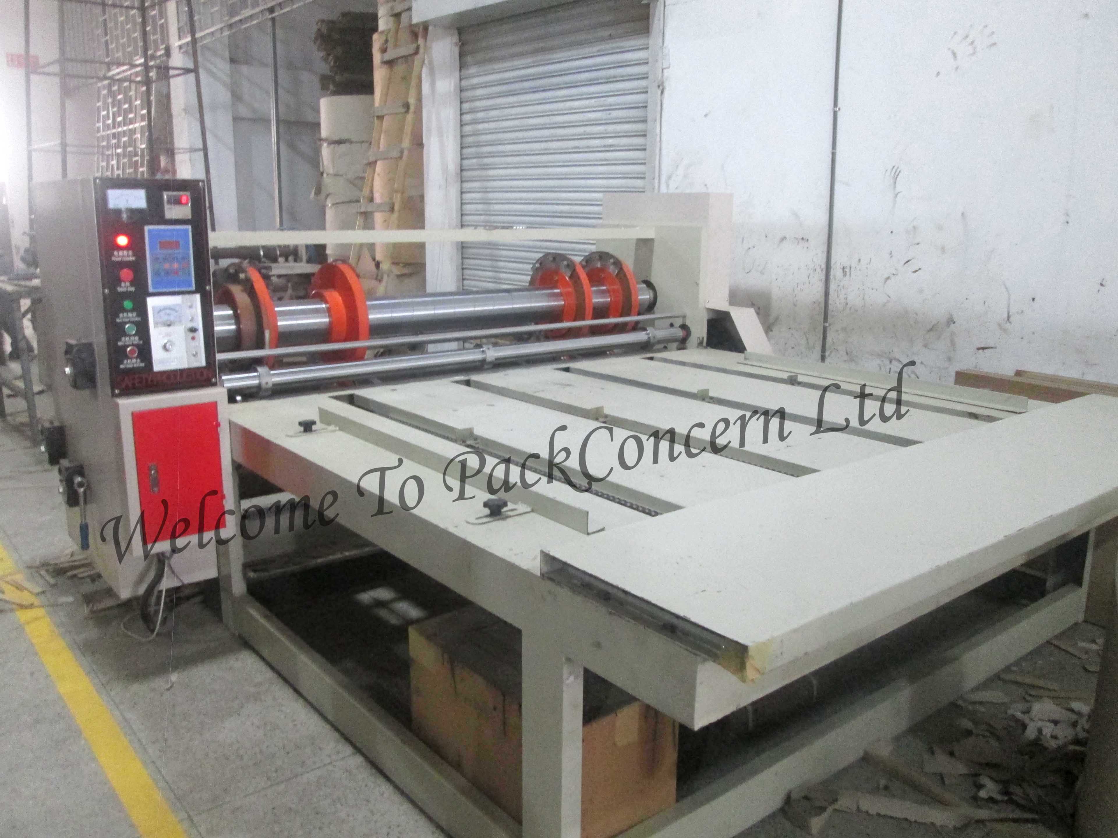 Single Facer Fluting Machine